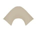 280TC Polyester Cotton V Shape Pillowcase Latte - Home & Garden > Bedding