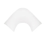 280TC Polyester Cotton V Shape Pillowcase White - Home & Garden > Bedding