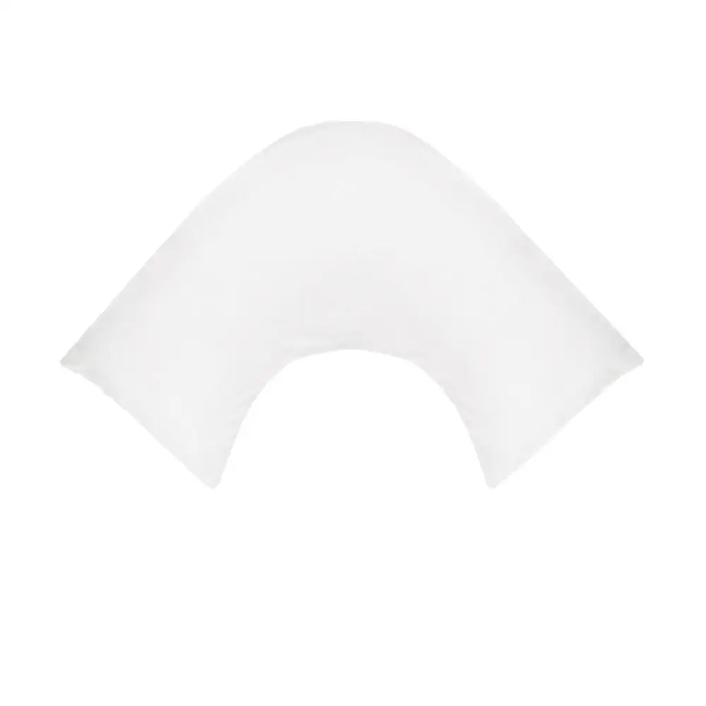 280TC Polyester Cotton V Shape Pillowcase White - Home & Garden > Bedding