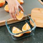 2pc Bamboo Cover Food Container Medium and Large - Home & Garden > Kitchenware > Food Storage