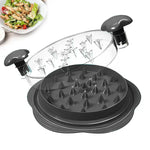 2pcs Black New Chicken Shredder - Effortless Chicken Breast Shredding Tool for Meal Prep and Baby Food** - Appliances >