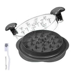 2pcs Black New Chicken Shredder - Effortless Chicken Breast Shredding Tool for Meal Prep and Baby Food** - Appliances >