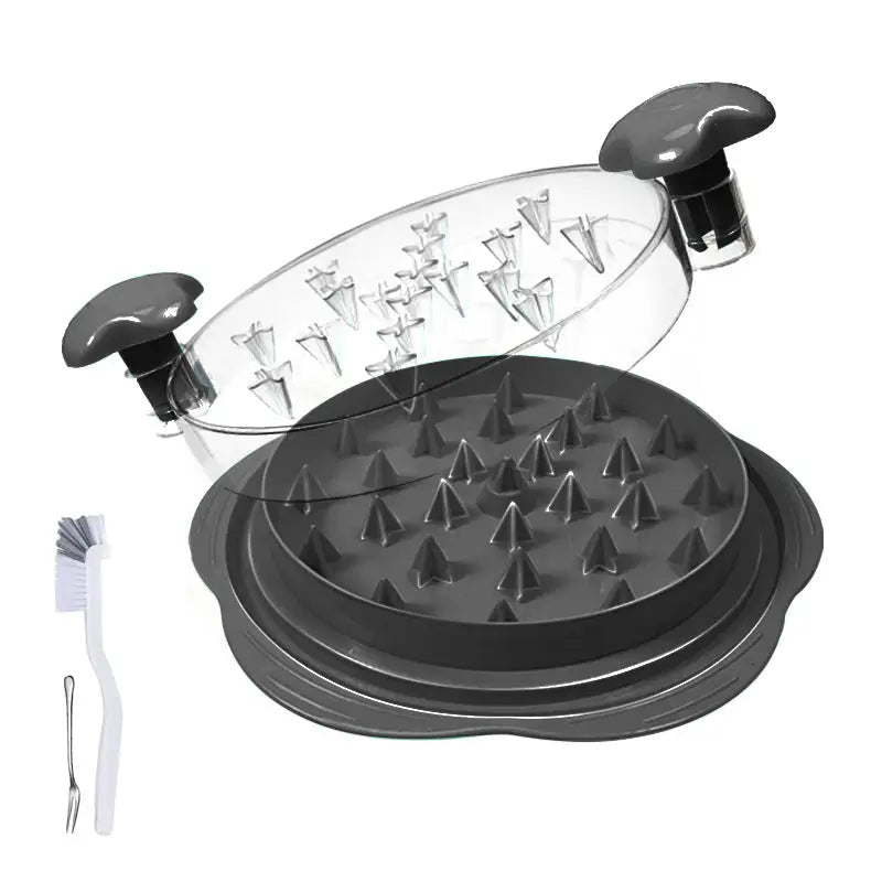 2pcs Black New Chicken Shredder - Effortless Chicken Breast Shredding Tool for Meal Prep and Baby Food** - Appliances >