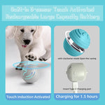 2PCS Yellow Rechargeable Automatic Jumping Pet Toy Ball - Interactive Smart Play Ball for Dogs & Cats - Pet Care > Toys