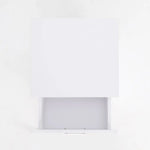 2X Bedside Tables Storage Cabinet Nightstand 1 Drawer 1 Shelf ELLA WHITE - Furniture > Bedroom > Bedside Tables