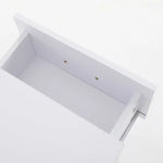 2X Bedside Tables Storage Cabinet Nightstand 1 Drawer 1 Shelf ELLA WHITE - Furniture > Bedroom > Bedside Tables