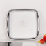 2x Collapsible Strainer Foldable Fruit Veggies Wash Colander Storage Basket - Home & Garden > Kitchenware