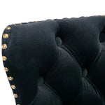 2x Height Adjustable Swivel Bar Stool Velvet Nailhead Barstool with Footrest - Furniture > Bar Stools & Chairs > Table