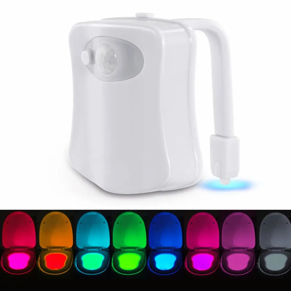 2X LED Toilet Bathroom Motion Night Light - Home & Garden > Lighting