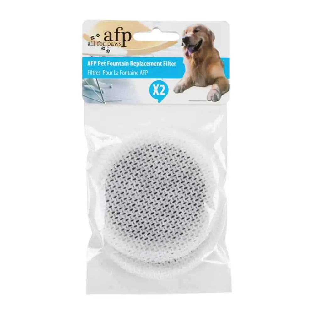 2x Replacement Filters - For Pet Dog Fountain Fresh Water Filter - Pad Packs - Pet Care > Dog Supplies > Dog Bowls