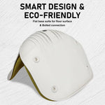 2X Slender Chair Posture Correction Seat Floor Lounge Padded Stackable LIME - Furniture > Office > Office & Desk Chairs