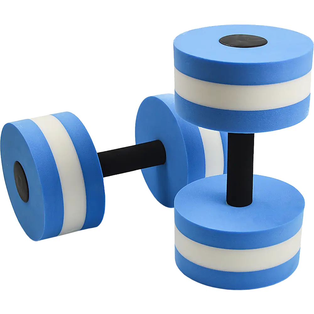 2x Water Aerobics Dumbbell EVA Aquatic Barbell Aqua Fitness - Home & Garden > Pool & Accessories