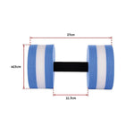 2x Water Aerobics Dumbbell EVA Aquatic Barbell Aqua Fitness - Home & Garden > Pool & Accessories