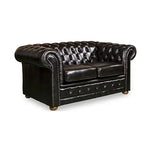 3 + 2 + 1 Seater Genuine Leather Upholstery Deep Quilting Pocket Spring Button Studding Sofa Lounge Set for Living Room