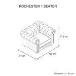 3 + 2 + 1 Seater Genuine Leather Upholstery Deep Quilting Pocket Spring Button Studding Sofa Lounge Set for Living Room