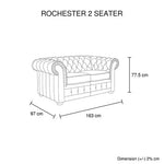 3 + 2 + 1 Seater Genuine Leather Upholstery Deep Quilting Pocket Spring Button Studding Sofa Lounge Set for Living Room