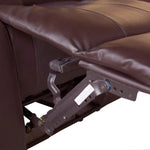 3 + 2 Seater Recliner Sofa In Faux Leather Lounge Couch in Brown - Furniture > Sofas