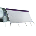 3.4m Caravan Privacy Screen Side Sunscreen Sun Shade for 12’ Roll Out Awning - Home & Garden > Shading