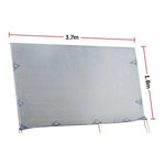 3.7m Caravan Privacy Screen Side Sunscreen Sun Shade for 13’ Roll Out Awning - Home & Garden > Shading