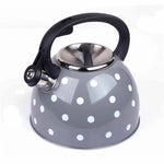 3 Liter Tea Whistling Kettle Stainless Steel Modern Whistling Tea Pot for Stovetop - Home & Garden > Kitchenware