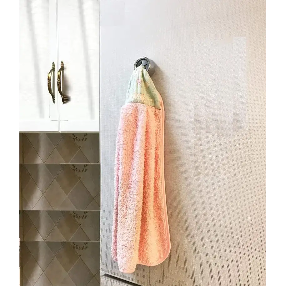 3 Pack Self Adhesive Round Towel Hooks for Kitchen and Bathroom - Home & Garden > DIY > Kitchen & Bathroom DIY