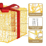 3 PCS Christmas Lights 240 LED Fairy Light Gift Box Decorations Jingle Jollys - Occasions > Christmas > Christmas