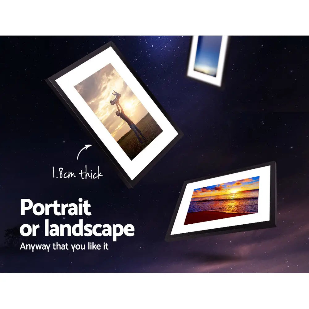 3 PCS Photo Frame Wall Set A3 Picture Home Decor Art Gift Present Black - Home & Garden > Decor > Picture Frames