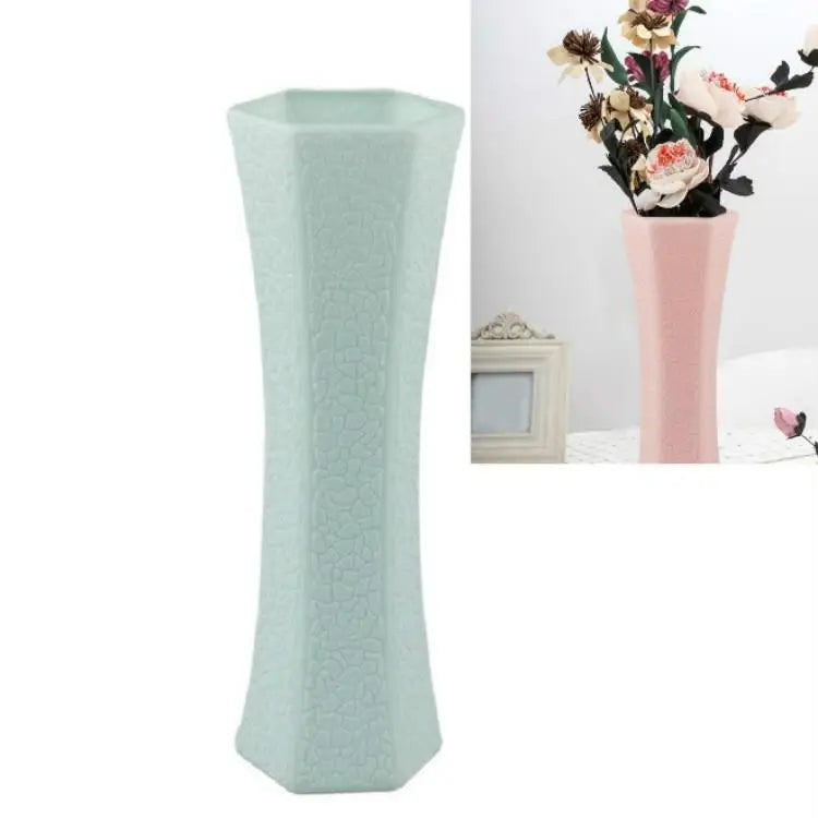 3-piece Plastic Hydroponic Vase Set for Creative Home Decor - Green - Home & Garden > Decor > Vases & Table Decor