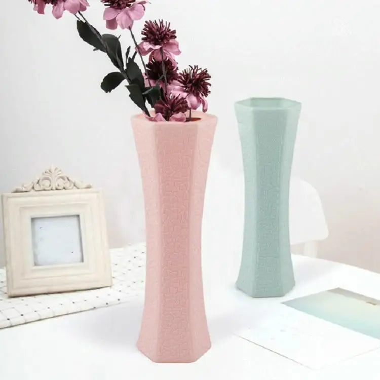 3-piece Plastic Hydroponic Vase Set for Creative Home Decor - White - Home & Garden > Decor > Vases & Table Decor