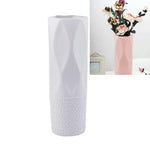 3-piece Plastic Vase Set for Dry and Wet Flower Arrangements and Floral Decor - Pink - Home & Garden > Decor > Vases &