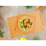 3 Pieces Bamboo Cutting Board with Juice Groove and Mobile Holder included for Home Kitchen - Home & Garden >