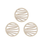 3 pieces of double-layer bowl and dish anti slip circular insulation pad (without bracket) - Home & Garden >