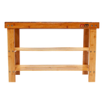 3 Tier Shoe Rack Bamboo Wooden Storage Shelf Stand Bench Cabinet Organiser - Furniture > Office