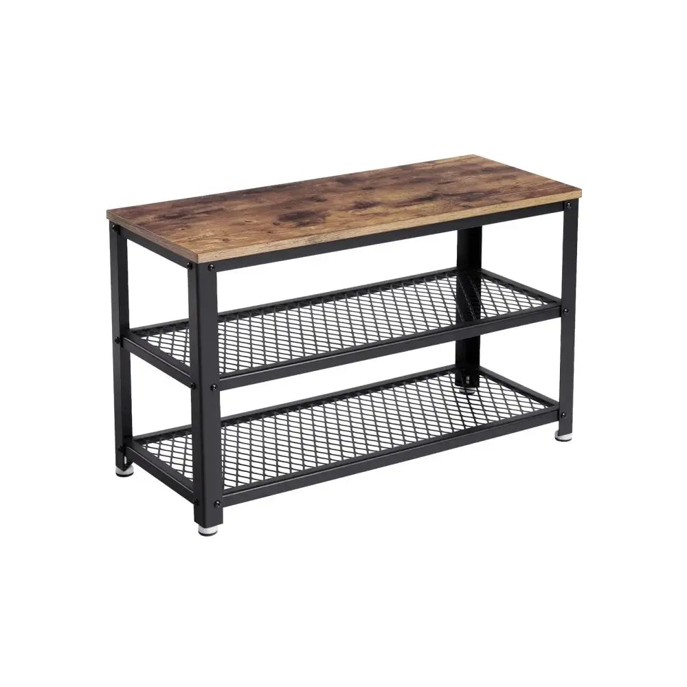 3 Tier Shoe Storage Bench (73 cm) - Home & Garden > Storage