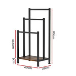 3 Tier Towel Rack Rail Freestanding Holder Bathroom Organizer Laundry Drying Bar - Home & Garden > Bathroom Accessories