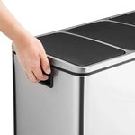 3 x 18L Kitchen Bin Waste Separation System - Home & Garden > Home & Garden Others