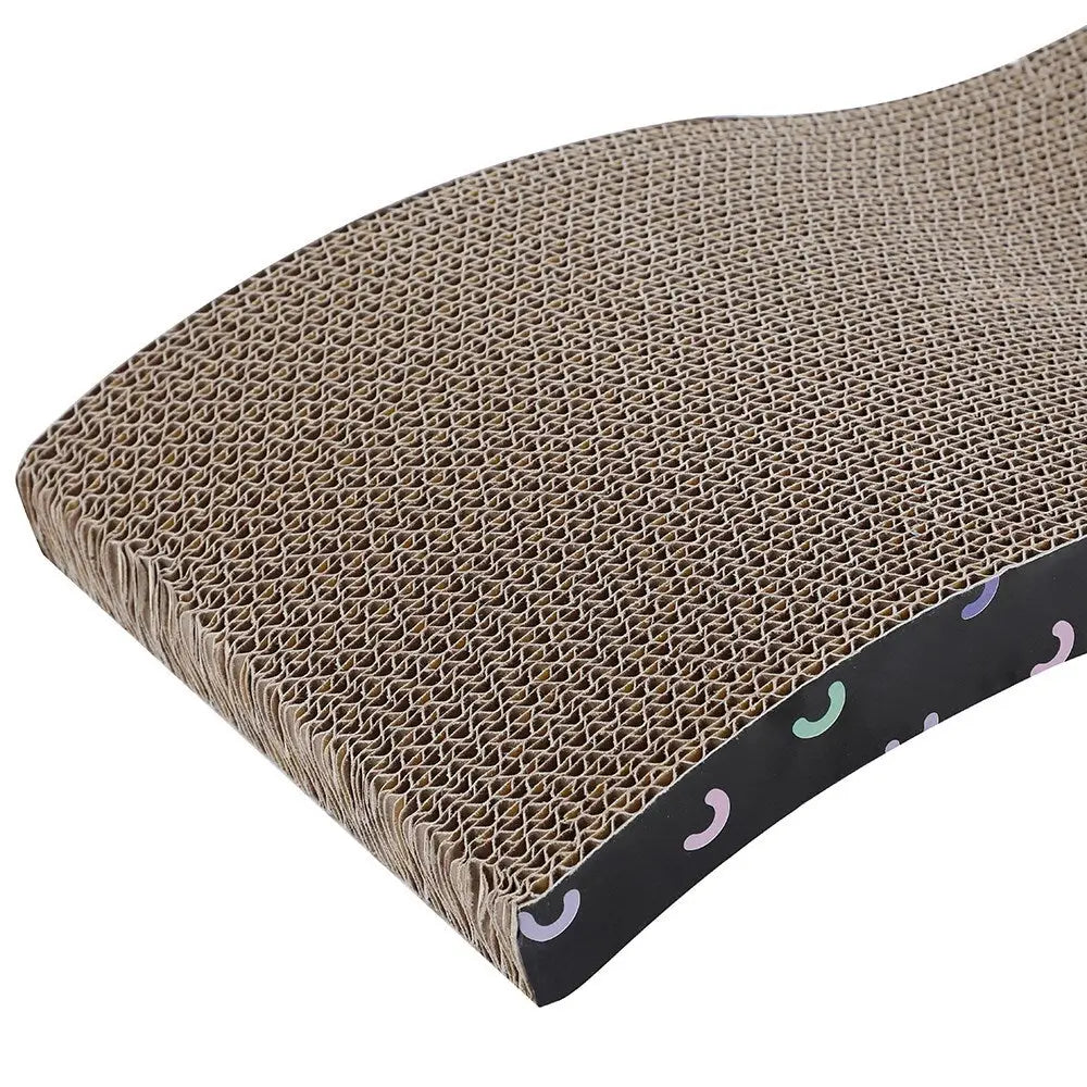 3 x Kitten Cat Scratch Pad Corrugated Card Board Toy Play Best Scratcher Mat - Pet Care > Cat Supplies > Cat Scratchers