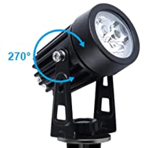 3 x LED Spotlights Powered Solar Garden Lights Outdoor Waterproof (Warm White) - Home & Garden > Garden Lights