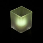 30 Bulk Pack Square Cube Frosted Glass 5cm Tealight Candle Holder Festival Decor Wedding Propose Parties Holiday