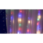 300 LEDs Window Curtain Fairy Lights 8 Modes and Remote Control for Bedroom (Multicolor 300 x 300cm) - Home & Garden >