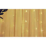300 LEDs Window Curtain Fairy Lights 8 Modes and Remote Control for Bedroom (Warm White 300 x 300cm) - Home & Garden >