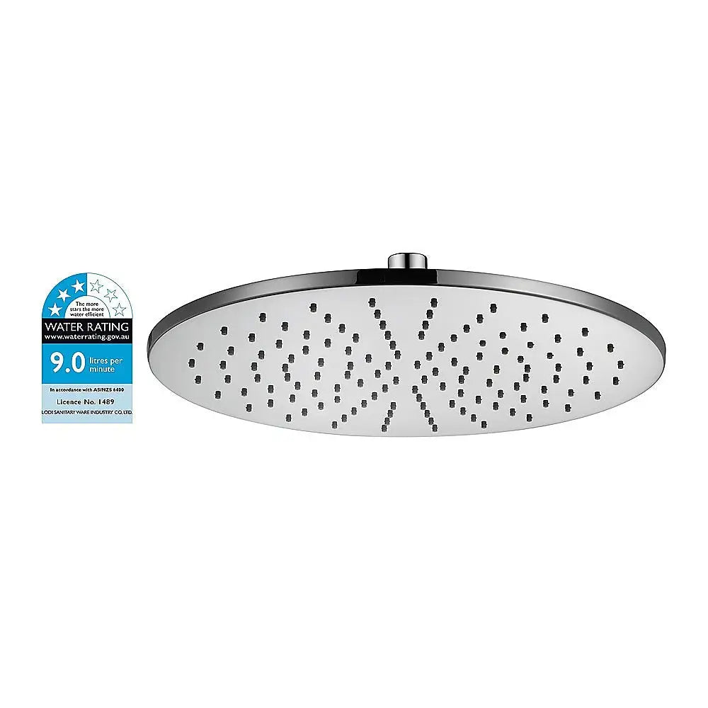300mm Brass Shower Head Round Chrome Showerhead - Furniture > Bathroom > Shower Heads & Screens