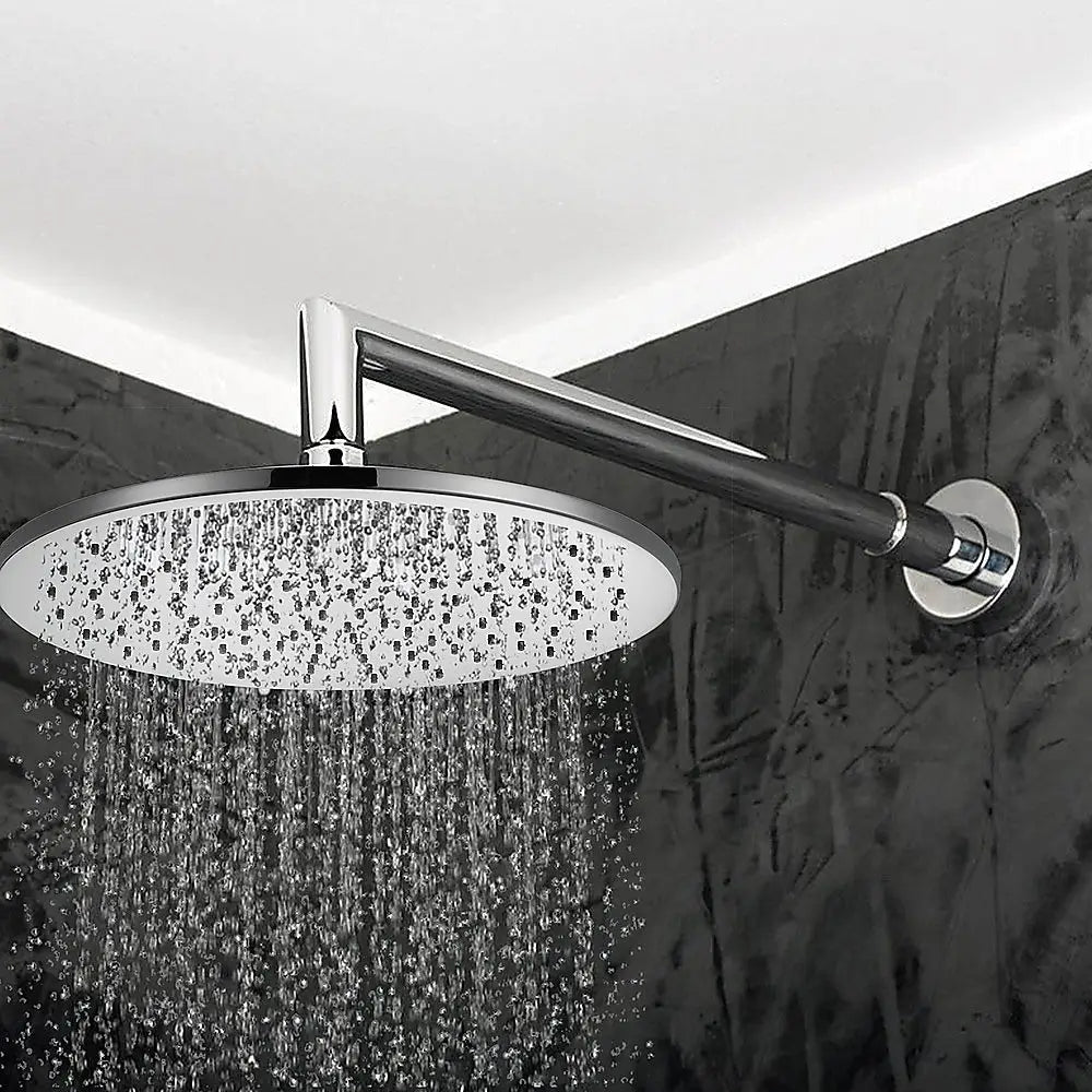 300mm Brass Shower Head Round Chrome Showerhead - Furniture > Bathroom > Shower Heads & Screens