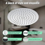 300mm Shower Head Round 304SS Chrome Showerhead - Furniture > Bathroom > Shower Heads & Screens