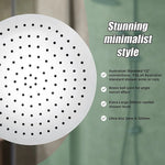 300mm Shower Head Round 304SS Chrome Showerhead - Furniture > Bathroom > Shower Heads & Screens