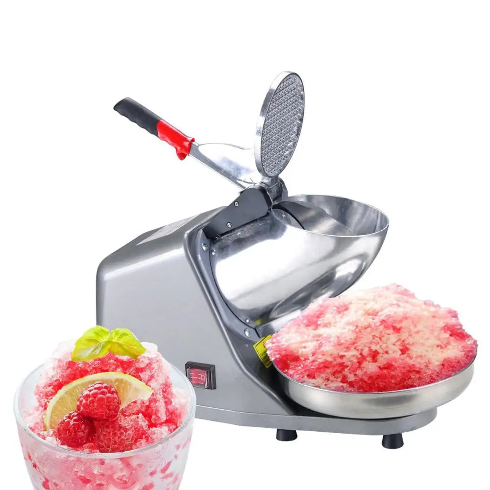 300W Electric Ice Crusher Shaver StainlessSteel Blade Cone Maker Kitchen machine - Appliances > Kitchen Appliances
