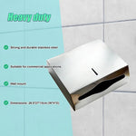 304 Stainless Steel Hand Paper Towel Dispenser Holder Toilet Heavy Duty - Home & Garden > DIY > Kitchen & Bathroom DIY