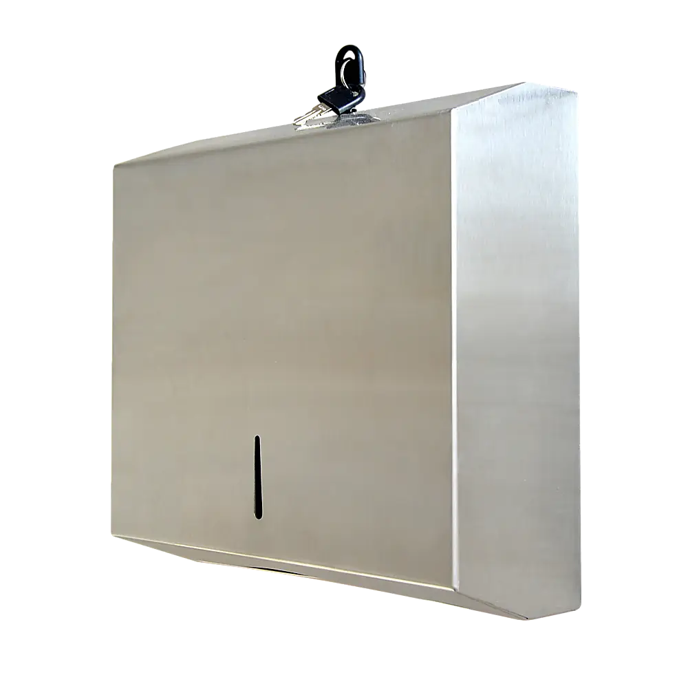 304 Stainless Steel Hand Paper Towel Dispenser Holder Toilet Heavy Duty - Home & Garden > DIY > Kitchen & Bathroom DIY