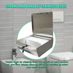 304 Stainless Steel Hand Paper Towel Dispenser Holder Toilet Heavy Duty - Home & Garden > DIY > Kitchen & Bathroom DIY