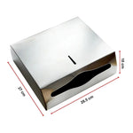 304 Stainless Steel Hand Paper Towel Dispenser Holder Toilet Heavy Duty - Home & Garden > DIY > Kitchen & Bathroom DIY